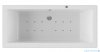 Riho Lusso 190x80cm wanna prostokątna z hydromasażem Relaks + nogi + syfon BA59-REL